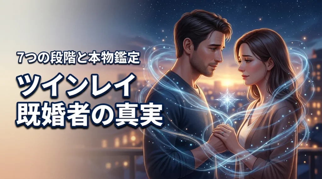ツインレイ既婚者が出会う意味は？7つのステージと本物か鑑定する方法を公開